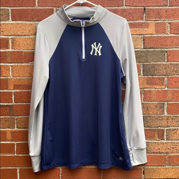New York Yankees half zip top - Picture 1 of 7